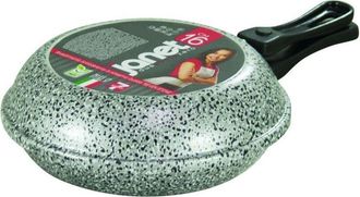 Trade Shop Trade Shop - Padella Fornetto Alto Doppio 16cm Antiaderente Chiusura Ermetica Manici Ergonomici 041071m