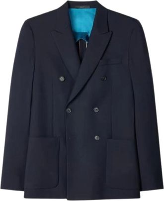 Paul Smith Hombre, Chaquetas, Azul, Talla: XL