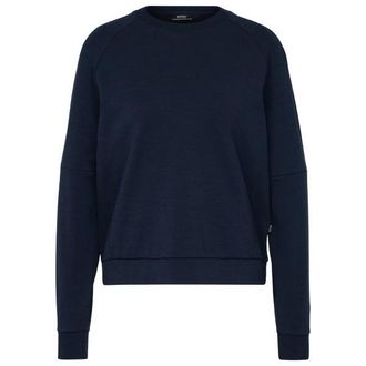 Stoic MerinoFleece270 MMXX. Lulea Crew Merinopullover f&uuml;r Damen | blau