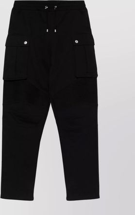 Balmain cotton straight-leg track pants