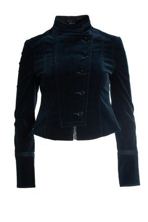 Theory velvet army jacket