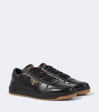 Prada Downtown leather sneakers