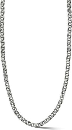 Yield of Men Mens Oxidized Mariner Chain Necklace in Silver at Nordstrom Rack, Size 20