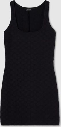 Gucci GG Jersey Jacquard Dress, Black, Ready-to-wear