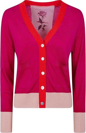 In Bed With You V Neck Printed Cardigan