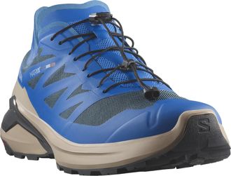 Salomon Laufschuh SALOMON XA META MADE IN FRANCE, Herren, Gr. 42,5, french blau, oxford tan, asphalt, Synthetik, Textil, Schuhe Laufschuh