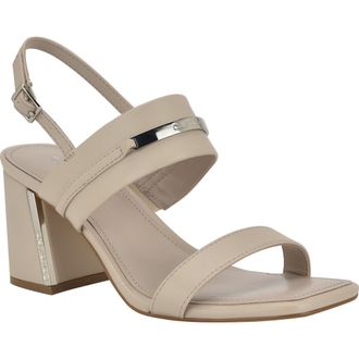 Calvin Klein Hallow Sandal in Taupe at Nordstrom Rack, Size 5