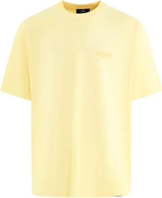 Represent Club T-shirt in geel - Heren - T-shirts - Geel - L - Tops