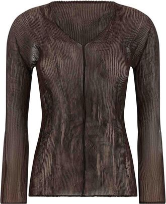 Issey Miyake Chiffon Twist 1 Top