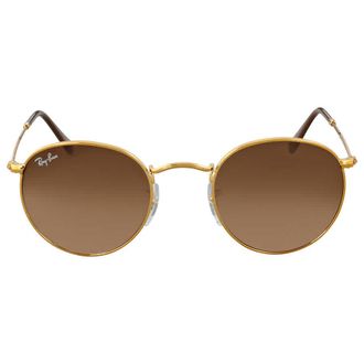 Ray-Ban Ray Ban Round Metal Pink/Brown Gradient Unisex Sunglasses RB3447 9001A5 47