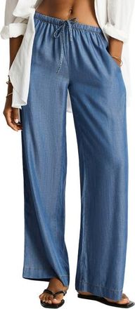 Sea Level Australia Surf Tide Cover-Up Pants in Denim at Nordstrom, Size X-Small