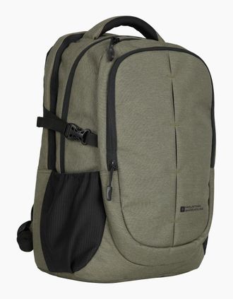 Mountain Warehouse Womens Mountain Warehouse 30L Laptop Backpack - Green - Size: ONE size