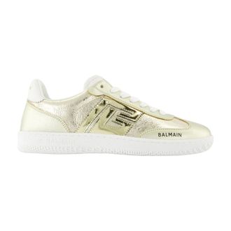 Balmain Sneakers, female, Yellow, Size: 11 US Swan Sneakers