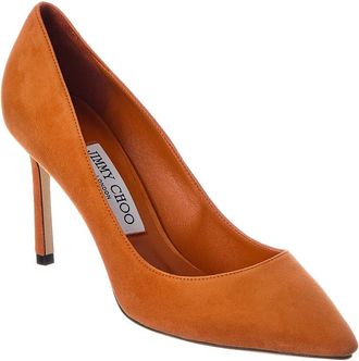 Jimmy Choo London Romy 85 Suede Pump
