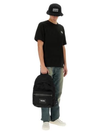 Kenzo Rucks&auml;cke - Kenzography Backpack - Gr. unisize - in Schwarz - f&uuml;r Damen