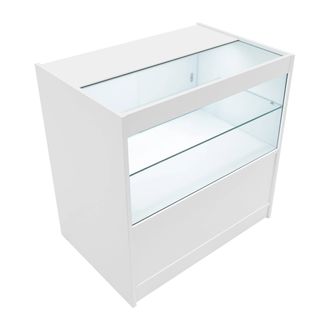 MonsterShop LED Retail Shop Counter C900 - White