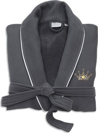 Linum Home Textiles Turkish Cotton Waffle Terry Bathrobe