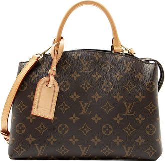 Louis Vuitton Monogram Canvas Petit Palais Tote (Authentic Pre-Loved)