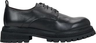 Estro & Luminara Chunky Lug Derby-schoenen - Dames - Schoenen - Zwart - Maat: 36 EU Leer