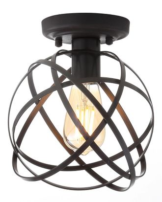 Jonathan Y Designs Jonathan Y Designs Alba 8.5In Orb Led Flush Mount