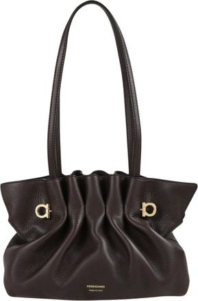 Ferragamo Borsa Morbida - - Bags - Donna - Marrone - ONE SIZE