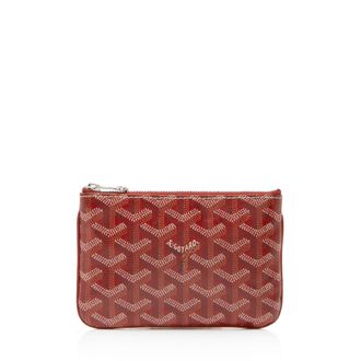 Goyard Goyardine Canvas Senat Mini Pouch