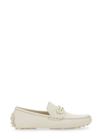 Ferragamo Moccasin With Gancini Ornament