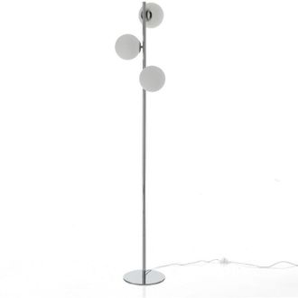 Oresteluchetta Lampada da terra in acciaio cromato cm. &Oslash;.30 H.160
