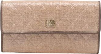 Chanel Pre-owned Wallets, female, Beige, Size: ONE SIZE Pre-owned Flap Wallet