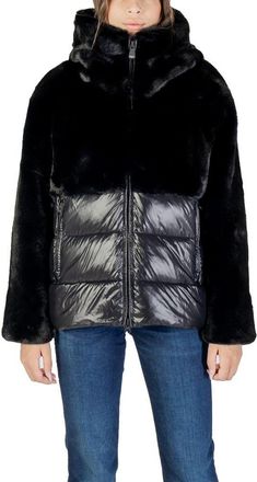Blauer Polyester Womens Coat