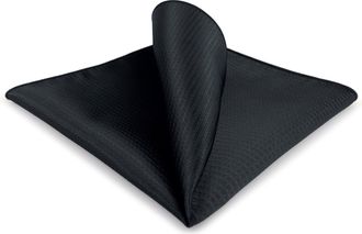 Shlax & Wing Shlax&Wing Solid Color Black Neckties For Men Classic Tie XL 63 57.5 Slim Skinny