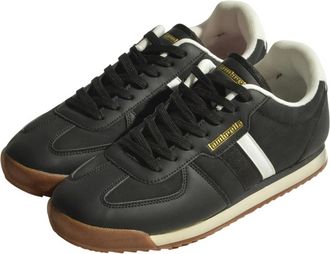 Lambretta Mens Diego Trainers (Black/White) - Size UK 10