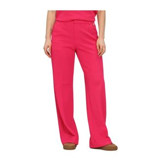 Pom Amsterdam Pants Lara - Dames - Broeken - Roze - Maat: L Piqu&eacute;