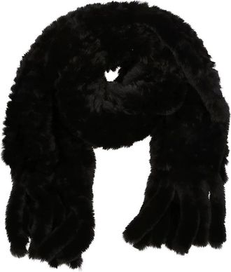 Pinko Gelso Sjaal - Dames - Wintersjaals - Zwart - ONE Size - Accessoires