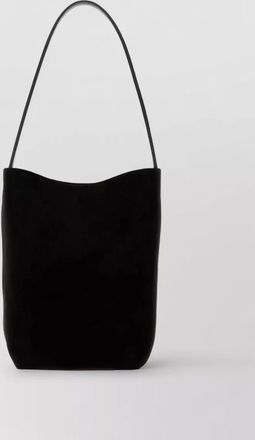 The Row leather medium bucket bag
