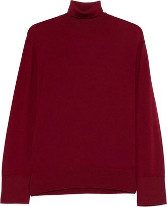 ARMARIUM Valente turtleneck sweater - women - Merino/Cashmere - M - Red