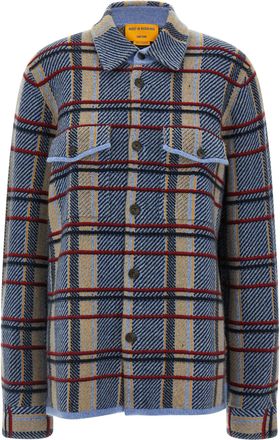Guest In Residence Plaid Work Camicie Blu-Donna