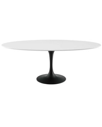ModWay Lippa 78In Oval Wood Dining Table