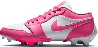Nike Jordan Mens Jordan 1 Low TD Football Cleat in Pink | FJ6245-600