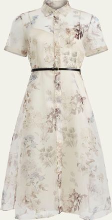 Altuzarra Kiera Floral Midi Dress