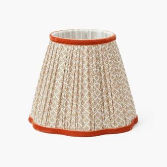 Mrs. Alice Lotus Lampshade in Orange at Nordstrom