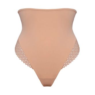 Wolford Romantische Net Controle Slip - Dames - Ondergoed - Roze - Maat: XS Wol