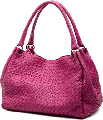 Bottega Veneta Nappa Intrecciato Parachute Tote