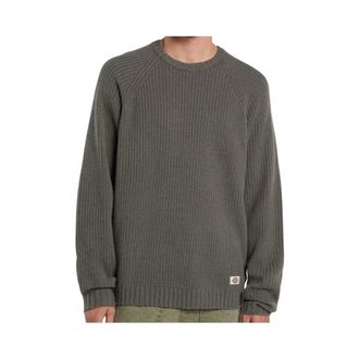 Dickies Round-neck Knitwear, male, Gray, Size: M Blountville Sweater