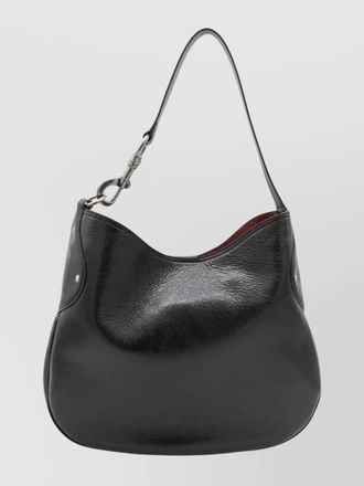 Mulberry textured shoulder bag metal hardware