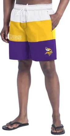 G-III Sports by Carl Banks Mens G-III Sports by Carl Banks Purple/Gold Minnesota Vikings Sunrise Volley Swim Shorts at Nordstrom, Size Xx-Large