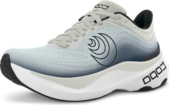 Topo Athletic Mens Lightweight Comfortable 5MM Drop Aura Road Running Shoes, Athletic Shoes for Road Running, White/Charcoal, 14