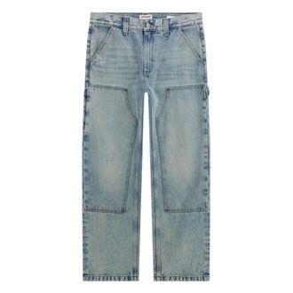 Guess Straight Jeans, male, Blue, Size: W33 Carpenter Jeans