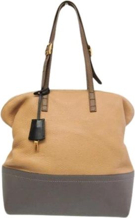 Fendi Pre-owned Leather fendi-bags - Dames - Vintage Handtas - Bruin - ONE Size - Vintage