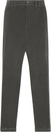 Canali Pantaloni Chino - - Trousers - Uomo - Verde - XL